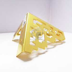 Gold Cabinet Legs 130MM Heavy Duty Carbon Steel Industrial Design Furniture Support - Product Image 1