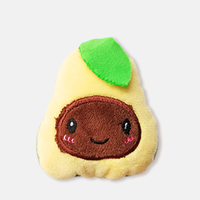 Fabriek Groothandel Zachte Custom Pluche Kat Speelgoed Grappig Oranje Bananenfruit Met Kattenkruid Duurzaam Knuffel Huisdier Speelgoed