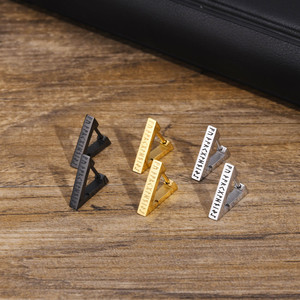 Échantillon Vintage Design Géométrique Triangle <span class=keywords><strong>Viking</strong></span> Boucles <span class=keywords><strong>d</strong></span>'Oreilles en Acier Inoxydable pour Hommes Bijoux de Mode EH-524 - Product Image 2
