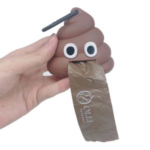 Distributeur de sacs à déjections pour animaux de compagnie biodégradables, portable, avec logo Doggy, style moderne, pour chiens et chats - Product Image 5