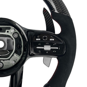 Volante Personalizado con LED para <span class=keywords><strong>Mercedes</strong></span> <span class=keywords><strong>Benz</strong></span> <span class=keywords><strong>AMG</strong></span> W166 GLE <span class=keywords><strong>53</strong></span> W213 E250 E300 E350 E400 S550 S560 X156 X164 - Product Image 5
