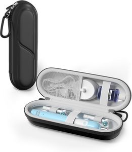 Étui de voyage pour brosse à dents Oral-B/Oral-BPro 1000 1500 5000 <span class=keywords><strong>7000</strong></span> 7500 6000 9600/<span class=keywords><strong>Philips</strong></span> Brosse à dents électrique, étui rigide portable - Product Image 1