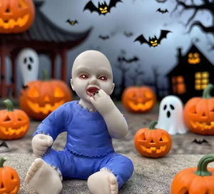 Figurines créatives en résine pour bébé Halloween Atmosphère terrifiante pour maison hantée Décorations pour la maison Produit artisanal transfrontalier - Product Image 4