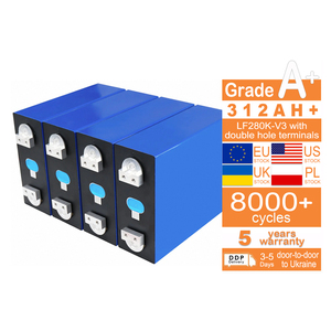 <span class=keywords><strong>Sunrise</strong></span> A-Grade 3.2V 280Ah Double Bornes LF280K V3 Lifepo4 Cellule 314Ah MB31 M6 Deux Sorews Lifepo4 Batterie PL EU Stock DDP - Product Image 1