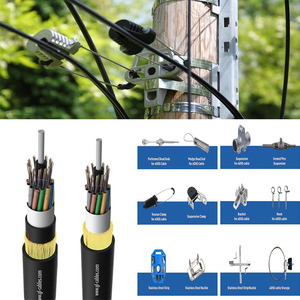 Câbles aériens extérieurs ADSS G655 standard à tube lâche 4, 24, 48 – Câbles à fibres optiques ADSS pour lignes de transmission aériennes - Product Image 3