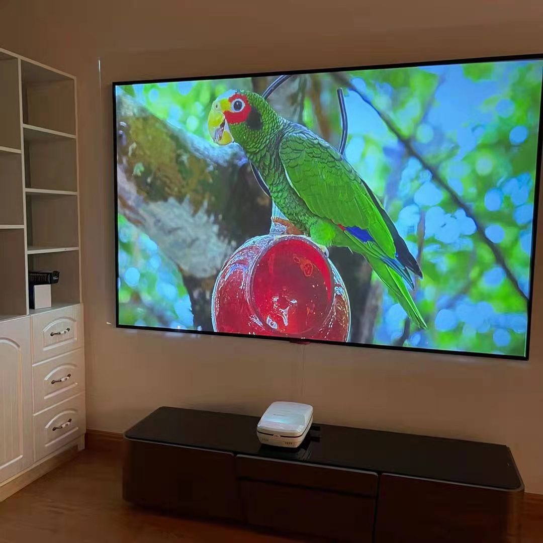DLP Lumens Short Throw 4k Projector full hd Support 3D