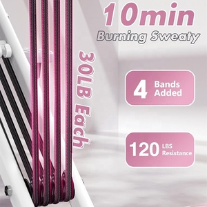 Wellshow spor Squat makinesi ayarlanabilir 4 direnç Band katlanabilir Botty Glutes popo uyluk için Rodeo çekirdek egzersiz makinesi - Product Image 5