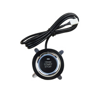 Système d'alarme de voiture à sens unique Pousser le démarrage Arrêter l'allumage Télécommande Système d'entrée sans clé Bouton de démarrage Kit de voiture