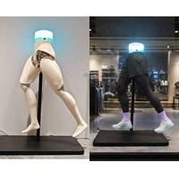 Maniquí de Pierna Motorizada Impreso en 3D M134-EP LEP con Iluminación LED, Maniquí Eléctrico para Exhibiciones y Escaparates