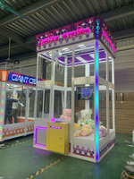 Brésil centre commercial le plus populaire 55cm grand énorme machine à griffes de grue géante peluche jouet attrape jeux