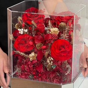 <span class=keywords><strong>Rosas</strong></span> Preservadas <span class=keywords><strong>de</strong></span> Fábrica al Por Mayor en Caja <span class=keywords><strong>de</strong></span> Acrílico, Flores Reales Eternas para San Valentín, Caja <span class=keywords><strong>de</strong></span> Regalo con Flores Naturales Preservadas - Product Image 1
