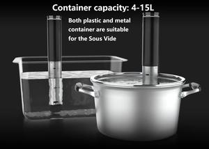Máquinas Sous Vide con Certificación CE y ETL, 1200/1000 Vatios, Cocina Sous Vide, Circulador de Inmersión, Silencioso, Fácil de Usar para Chefs Caseros - Product Image 6
