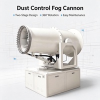 Canon à brouillard électrique pour voiture avec conception de transport pratique pour la gestion de la poussière urbaine
