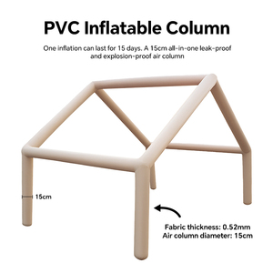 HOMFUL Custom Multi Persons Large Waterproof Inflatable House Air <strong>Tent</strong> Outdoor Inflatable <strong>Camping</strong> <strong>Tent</strong> - Product Image 4