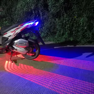 스타 라이트 LED 천사 날개 전면 프로젝터 레이저 장식 오토바이 테일 라이트 기타 오토바이 led 라이트
