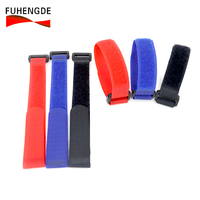 Bande auto-agrippante élastique en silicone imprimée sur mesure, double face, auto-adhésive, pour câbles, attaches, boucles, accessoires de couleur