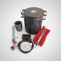 Four de fusion de métaux industriels TEBAK 6-12 kg |   Fourneau à chauffage rapide pour le traitement des bijoux en métaux précieux