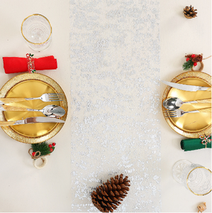 Fábrica al por mayor tela de tul liso Diy Bandera de mesa rollo de tul varios colores rollos de gasa decorativos - Product Image 6