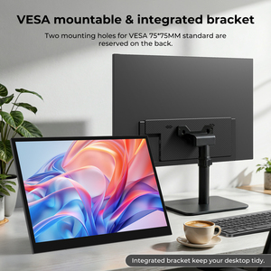 <span class=keywords><strong>Monitor</strong></span> Portátil OEM/ODM de 17.5 Pulgadas 16:<span class=keywords><strong>10</strong></span> FHD, Panel Táctil IPS de <span class=keywords><strong>10</strong></span> Puntos, Entrada Dual USB-C HDMI, Altavoz Integrado, Soporte Plegable - Product Image 2