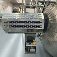 Nouvelle machine de pasteurisation à vapeur et air sanitaire pour poisson, viande et saucisses, en acier inoxydable 304, à commande automatique pour produits carnés