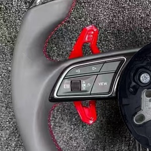 Volante de Fibra de Carbono Forjado Personalizado para <span class=keywords><strong>Audi</strong></span> C8 RS3 SQ5 B8.5 B9.5 Q3 S3 R8 A4 A5 A6 B6 RS7 SQ8 RS6 TT, Gran Venta - Product Image 2