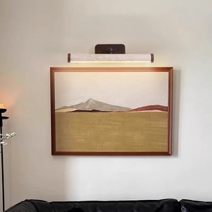 Yellow Travertine Wall Lamp Led Warm White Matte Finish Bathroom Vanity <b>Lighting</b> 400x100mm - Product Image 3