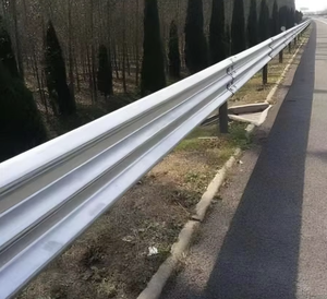 Kuwait Guardrail Traffic Barrier Highway W Beam Guard Rails Anti Crash Barrier Road Barrier - Product Image 2