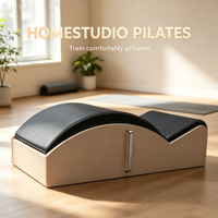 Chaise de Pilates MJD M501C en bois d'érable durable avec correcteur de colonne vertébrale, équipement de gym, machine de Pilates, entraînement personnel de yoga
