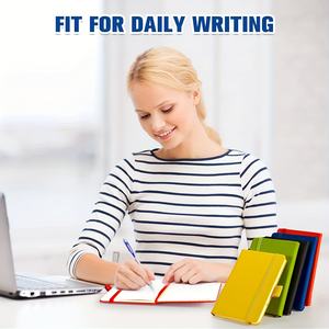 สมุดโน้ตปกแข็ง A5ออกแบบได้ตามต้องการพร้อมฝาหนังกันความร้อนสำหรับเป็นของขวัญเครื่องเขียนและอุปกรณ์การเรียน - Product Image 3