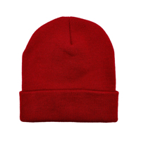 Bonnet en tricot personnalisé avec pompon, motif camouflage rouge en acrylique, ajustable, pour équipes sportives, idéal pour l'hiver et les activités de plein air, avec broderie du logo de l'équipe