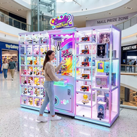 Nouvelle machine à grue à monnayeur pour bonbons et prix, compatible espagnol/japonais, personnalisable, prise universelle pour salles d'arcade commerciales