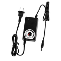AC ke DC 3v-12v 9V 24V 2A 3A 5A tampilan LED tegangan dapat disesuaikan pengisi daya Universal Adaptor catu tegangan diatur