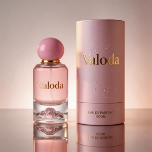 Venta al por Mayor de Botellas de Perfume de Vidrio de 30 ml, 50 ml y 100 ml con Caja y Tapa de Bola Colorida, Botellas de Perfume con Fondo Grueso - Product Image 2