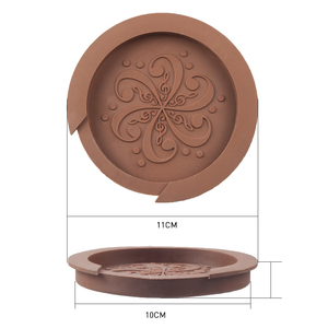 NAOMIi acústica guitarra clásica sonido agujero de cubierta de goma Flexible para macho débil Buffer de sonido macho partes de guitarra - Product Image 6