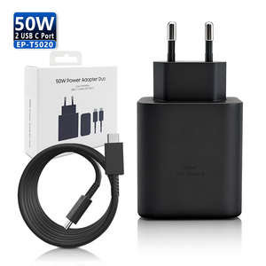 EP-T5020 <span class=keywords><strong>Chargeur</strong></span> Rapide USB-C Électrique Ignifuge 50W Avec QC3.0 Pour Ordinateur Portable Et Téléphones Mobiles-Prise UE/Royaume-Uni/US Pour S25/S24 Ultra - Product Image 1