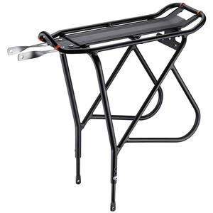 Estante trasero para bicicleta, soporte de carga para bicicleta, soporte de aleación ajustable en altura de liberación rápida - Product Image 1