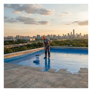 Revêtement acrylique imperméable commercial <span class=keywords><strong>pour</strong></span> toiture, mur, béton, protection extérieure à base d'eau - Product Image 5