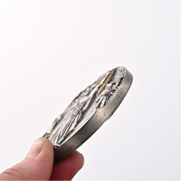 Pièces vierges pour gravure laser, pièces de collection personnalisées plaquées, pièces commémoratives, pièces de défi, statues 3D en émail souple du fabricant