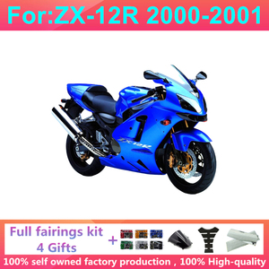 Nuevo Kit Completo de Carenados para Motocicleta, Compatible con Zx-12r Zx12r 00 01 Zx 12r Zzr1200 2000 2001, Juego de Carenados Completos Zxmt - Product Image 3