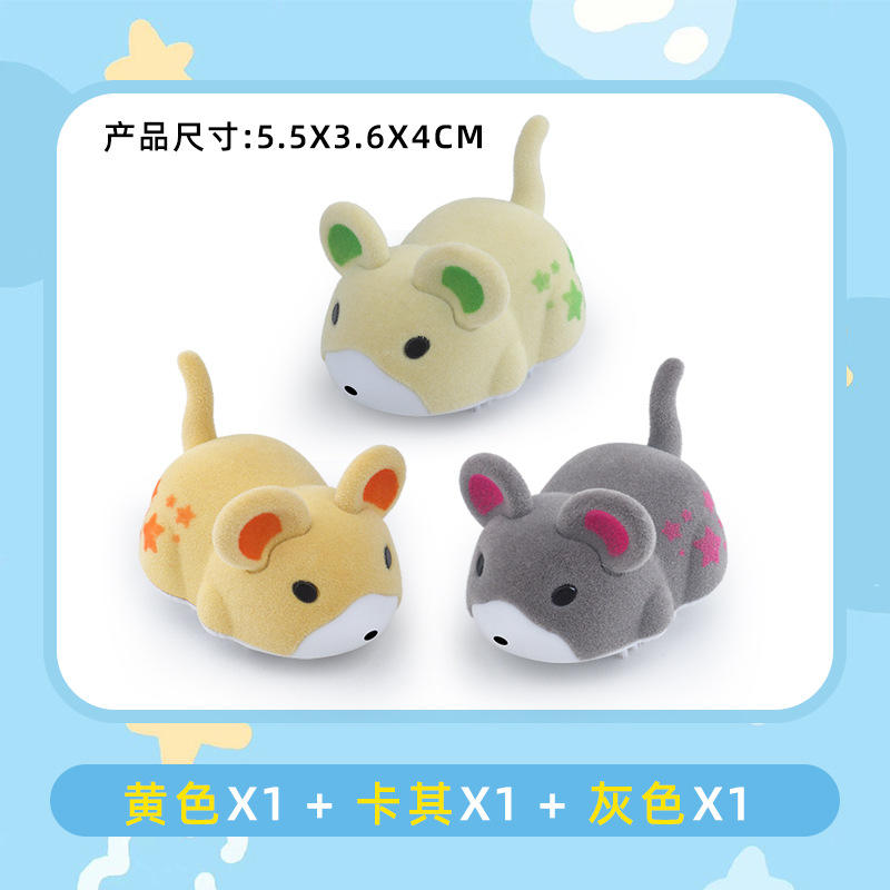 2 hamsters (couleur aléatoire)