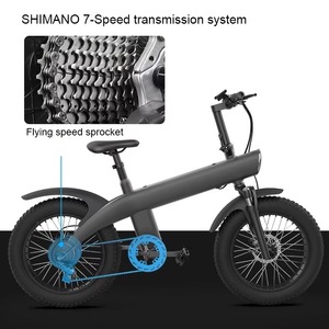 Q3 New 48v Ebike Removable 20 Inch Rear <b>Hub</b> Motor Mountain Road Folding Bike Lithium Battery Fat Tyre Frame Q3 750w <b>Powerful</b> Ebi - Product Image 5