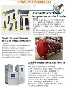 <strong>Electric</strong> <strong>Steam</strong> <strong>Generator</strong> Fully Automatic 360kw 500kw 720kw 1050kw 1400kw 2100kw 2800kw Electrical <strong>Steam</strong> Boiler Induction Boiler - Product Image 5