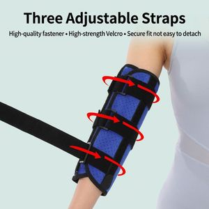 HKJD Soporte Profesional para Codo, Férula Transpirable para Recuperación de Fracturas con 3 Barras de Aluminio para Alivio del Dolor del Nervio Ulnar - Product Image 6