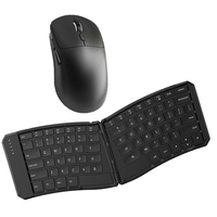 Keyboard Lipat BK03 Keyboard Bluetooth Lipat Desain Ergonomis Koneksi Tiga Perangkat Pengisian Daya USB-C VN