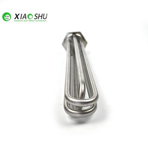 XIAOSHU pemanas elektrik industri elemen pemanas 3U 220v 5kw pemanas celup dengan flensa - Product Image 2