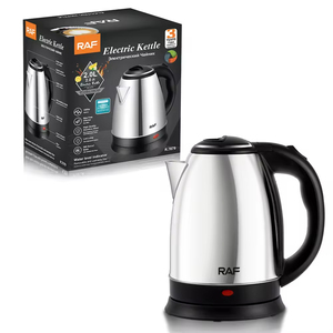 Bouilloire électrique sans fil portable en acier inoxydable OEM 1500W avec lampe LED, ébullition rapide, usage domestique, capacité supérieure à 2L - Product Image 5