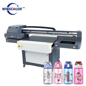 Impresora UV Plana 6090 de Gran Formato, Máquina de Inyección de Tinta Digital Rotativa para Vidrio, Acrílico, PVC, CMYK, Blanco y Barniz - Product Image 5