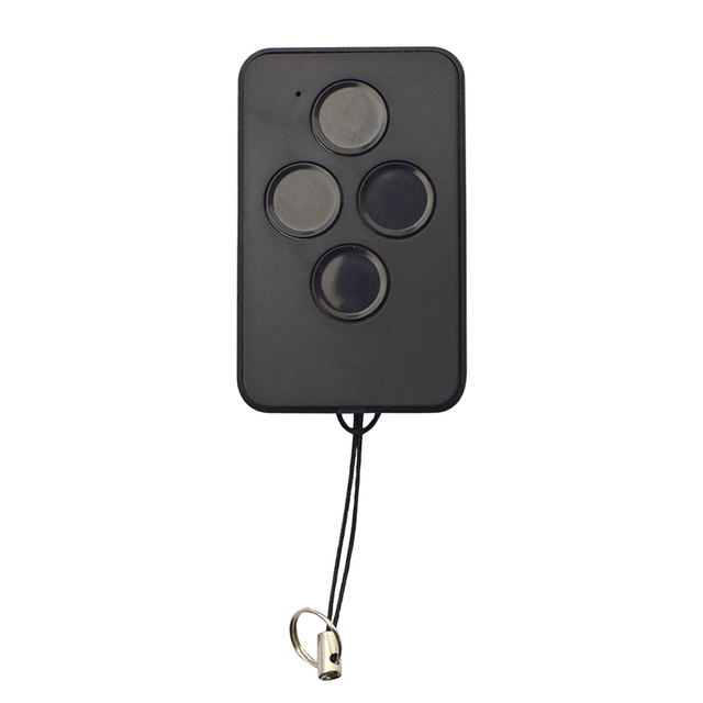 4 Buttons 433MHz Rolling Code Garage Door Remote Control Compatible for Automatic Ga te Signal Control