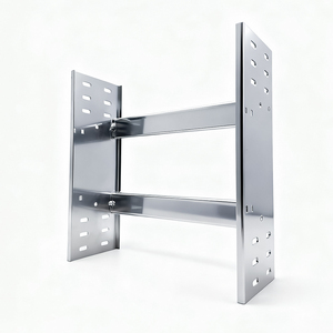Plateau de câblage industriel en <span class=keywords><strong>acier</strong></span> prégalvanisé certifié CE, capacité de 80 câbles, charge de 250 kg, bord lisse, facile à installer - Product Image 5