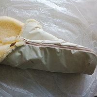 Sac de couchage pour enfants en fourrure de mouton australienne, certifié OEKO-TEX, coussin de poussette en laine, doublure de landau pour bébé